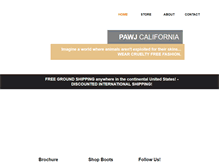 Tablet Screenshot of pawjca.com